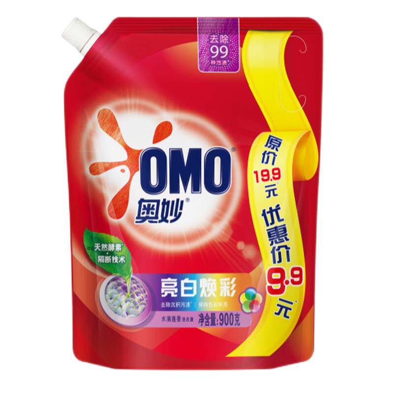 奥妙多效护色酵素洗衣液900g