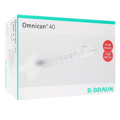 德国贝朗进口u40胰岛素注射器