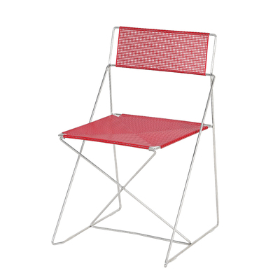 初森家具X线椅椅钢丝金属餐椅