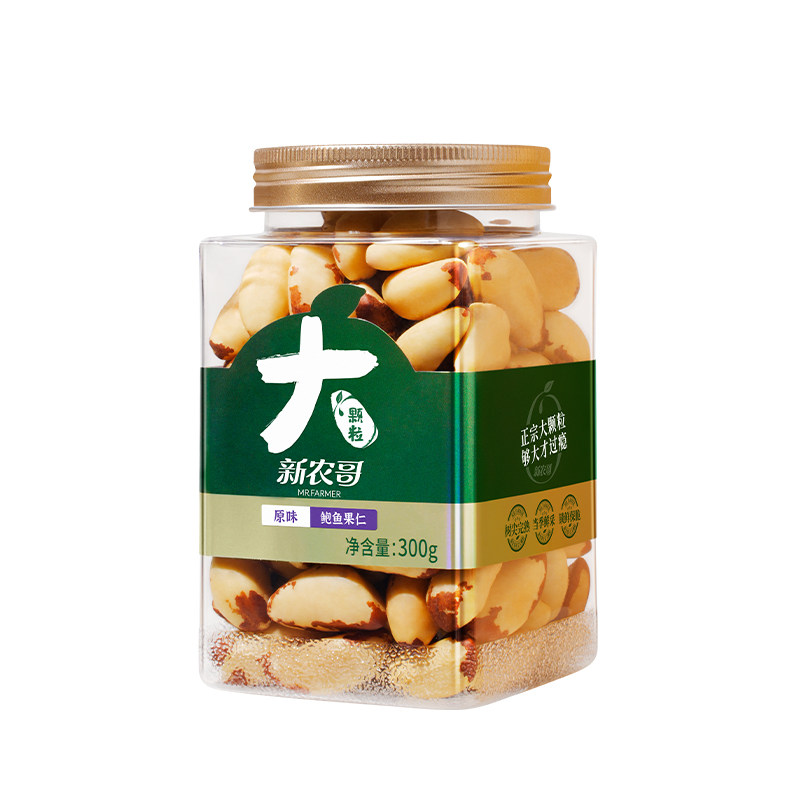 新农哥巴西鲍鱼果仁300g*2罐