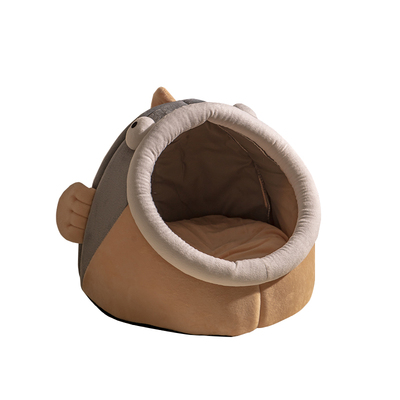 冬天加厚猫窝半封闭保暖宠物窝