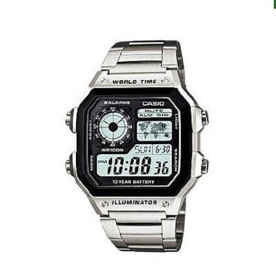 【电池用十年】卡西欧男防水手表