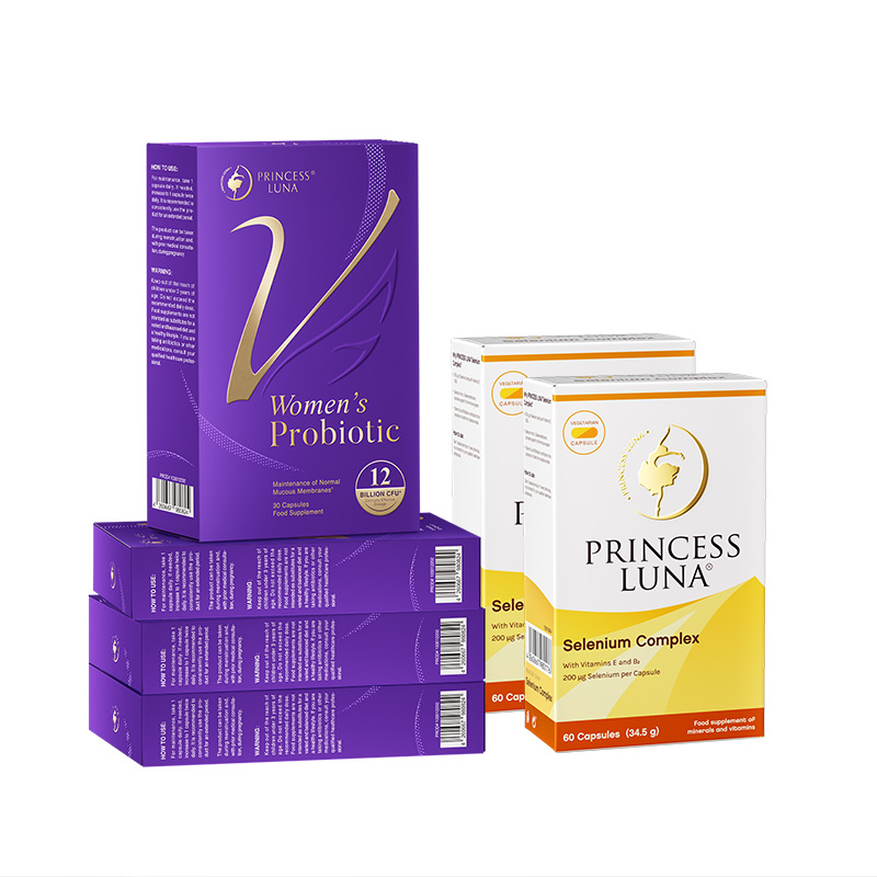 月神小花园女性益生菌*4+有机硒*2 花园季度清爽