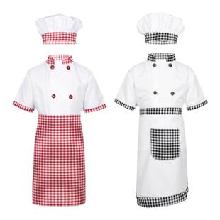 儿童小厨师表演服幼儿园厨师职业工作服小朋友儿童厨师演出服