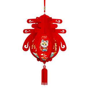 2026马年新年春字灯笼挂饰商场店铺装饰品挂件春节过年场景布置