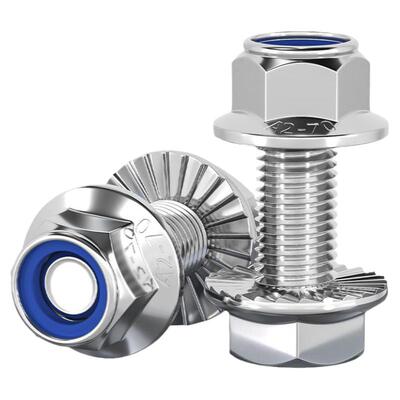 【量贩批发】法兰防松滑螺丝套装