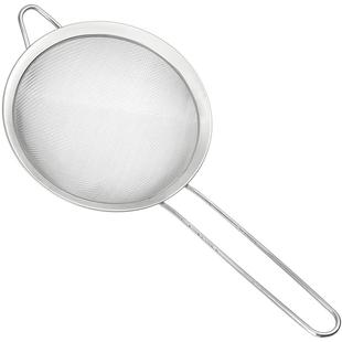 不锈钢漏勺家用滤网勺厨房面粉筛大号果汁豆浆过滤网细网笊篱捞勺