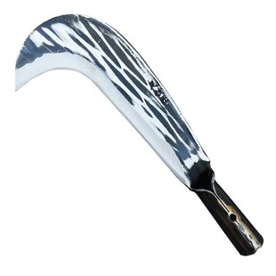 足铁匠砍柴刀鹰嘴镰刀多功能砍割镰刀农用刀具锤纹一体锻造砍树刀