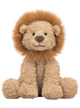 Jellycat波浪毛狮子毛绒玩具