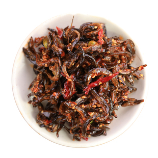 延边泡菜辣拌小泥鳅鱼朝鲜族风味小鱼干咸菜250g自制东北即食小吃