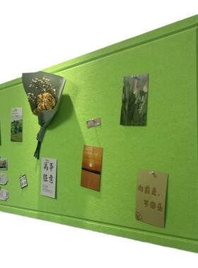 ins风照片墙背景板毛毡墙贴软木板墙面装饰幼儿园作品展示公告栏