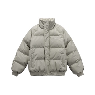 悟空有货潮牌美式加厚立领棉服男女冬季街头情侣保暖百搭棉衣外套