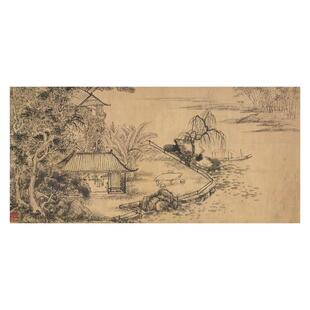 陈淳《昼锦堂记》书画卷高清微喷原大复制品书法毛笔临摹字帖全卷