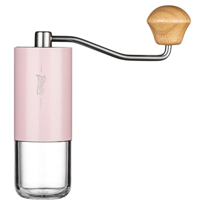 Bincoo粉色幻神磨豆机6星钢芯