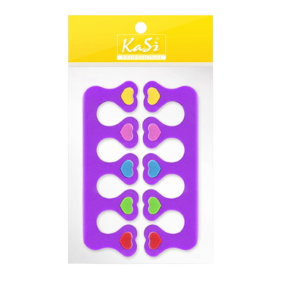 kasi海绵脚趾涂指甲油