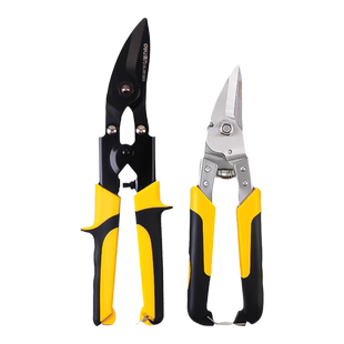 得力铁皮剪刀工业用龙骨剪刀航空铝不锈钢强力钢丝剪刀轻钢板专用