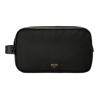 代购Ecco爱步女士高尔夫收纳包双拉链隔层防泼水便携收纳