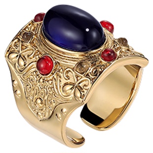 【女神礼物】RC Retro Chic意大利复古首饰 拜占庭国王戒指女生