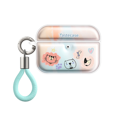 原创水彩动物磁吸耳机套