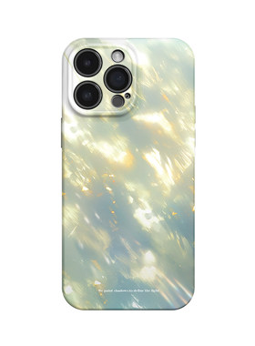 流光飞舞~高级感艺术光影ins适用iPhone16/15pro手机壳华为nova13软OPPOreon12苹果14vivoS20一加ACE3荣耀200
