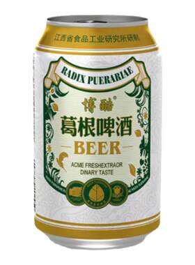 博酷葛根啤酒330ml国家发明专利