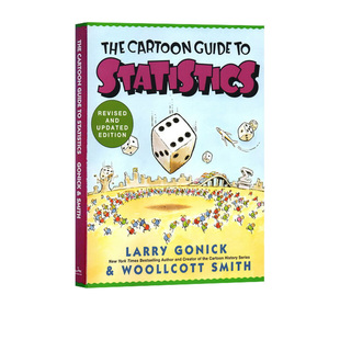 【自营】统计学 The Cartoon Guide to Statistics 爆笑科学漫画 英文原版 高中大学教辅用书 课后阅读 趣味英语科普读物