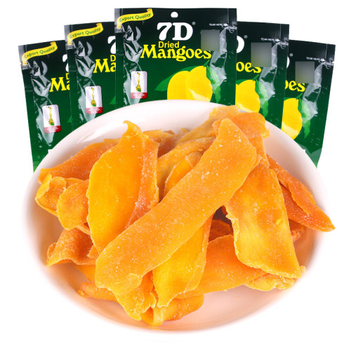 菲律宾7D芒果干100g一整箱装水果干批发cebu进口零食品宿务蜜饯