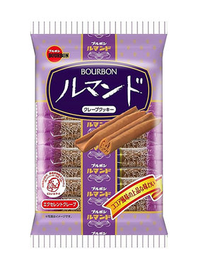 日本进口布尔本黄油味千层蛋卷