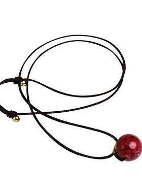 朱砂圆珠锁骨链官方旗舰店