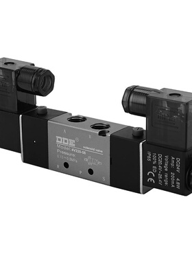 电磁阀气阀三位五通4V230C-08 气动电气阀4V430C-15 气动元件