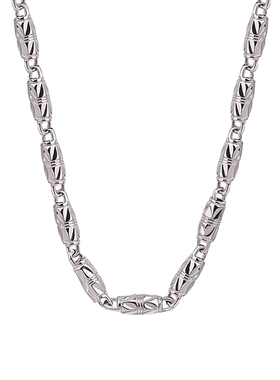 官方正品CELIE KALRA明星同款竹节项链不褪色男生简约雕花锁骨链