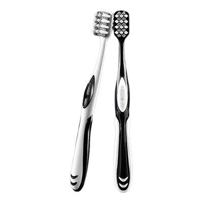 中硬毛牙刷成人男士专用去烟渍去牙齿污垢清洁力强神器便携旅行装