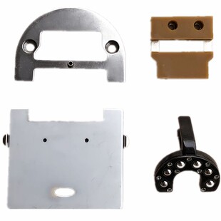 360度模板针位平车长臂机模具版滚轮压脚针板牙齿推板缝纫机配件