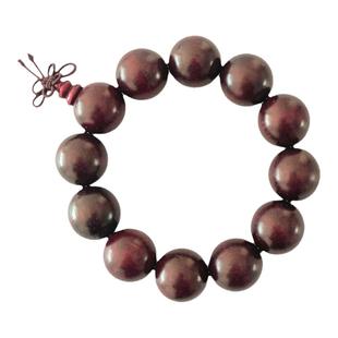 红酸枝木手串原木佛珠手链红木文玩把玩饰品男女手饰木作制品礼品