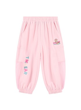 TeenieWeenieKids拼接休闲卫裤