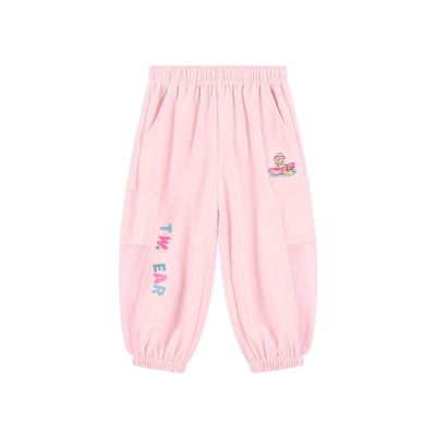 TeenieWeenieKids拼接休闲卫裤