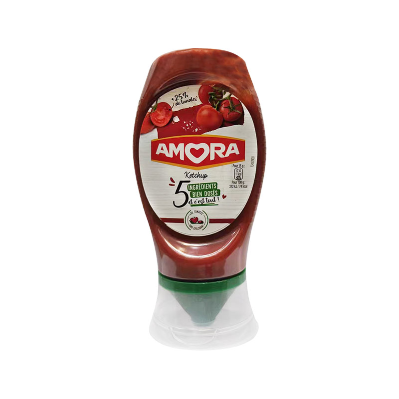 西餐AMORA减糖番茄酱0脂辣椒仔汁