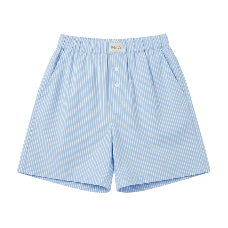 夏日清新多色薄款短裤家居裤男女