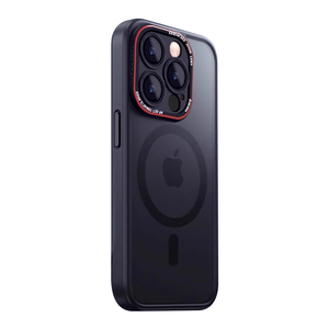 铂信新款磨砂磁吸适用苹果16ProMax手机壳iPhone16透明15pro超薄散热13肤感防摔保护套Magsafe14高级硅胶12男