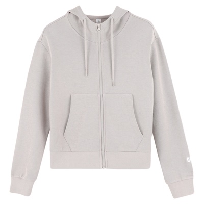 骆驼休闲运动服套装秋冬外套女开衫连帽跑步上衣健身服瑜伽两件套