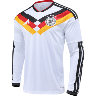 Adidas德国队主场球衣 2026年美加墨世界杯长袖足球服男子JM1380