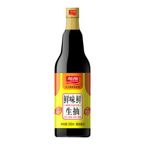 鲜味鲜500ml上等南沙480g红烧生抽