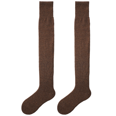 派米加绒加厚款袜子羊毛过膝袜