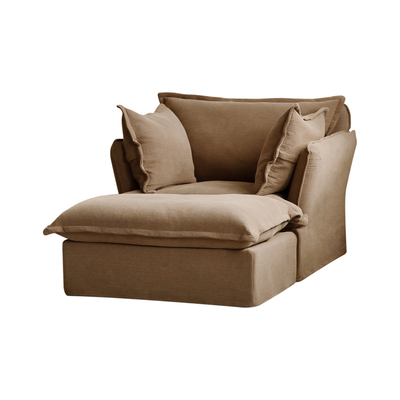 UCK又壳 | 蜗居单人沙发法式复古懒人沙发侘寂风布艺小户型组合