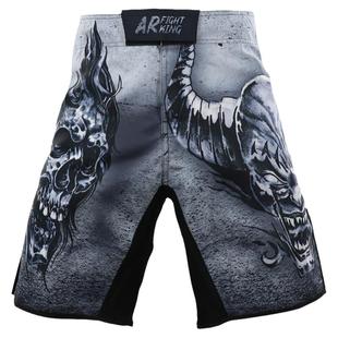 MMA搏击运动定制短裤子UFC男综合格斗训练健身柔术沙滩比赛泰拳击