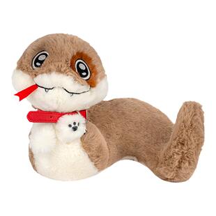 正版小狗蛇点点毛绒玩具可爱公仔抱枕玩偶送男女孩布娃娃生日礼物