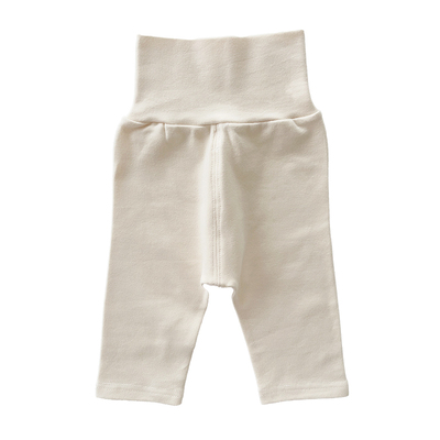 婴儿裤子春秋冬纯棉高腰护肚裤