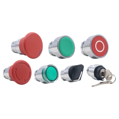 施耐德急停带灯旋钮钥匙