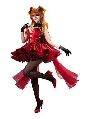 eva明日香cosplaynikke联动礼服