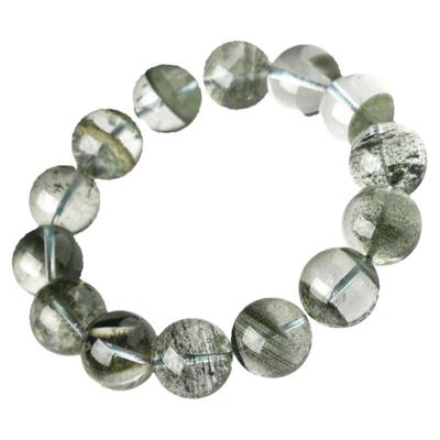 绿幽灵手串东海世家绿幽灵手串